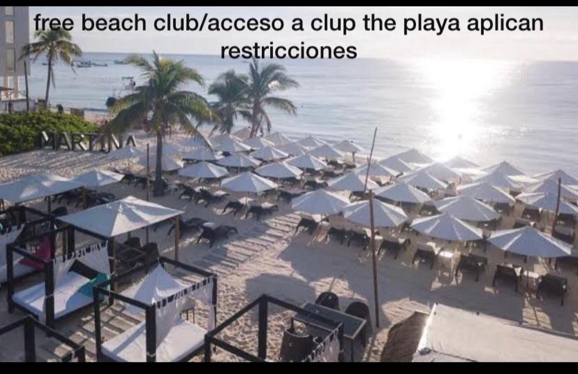 Hotel Ocean Front Boutique Playa del Carmen Exteriér fotografie